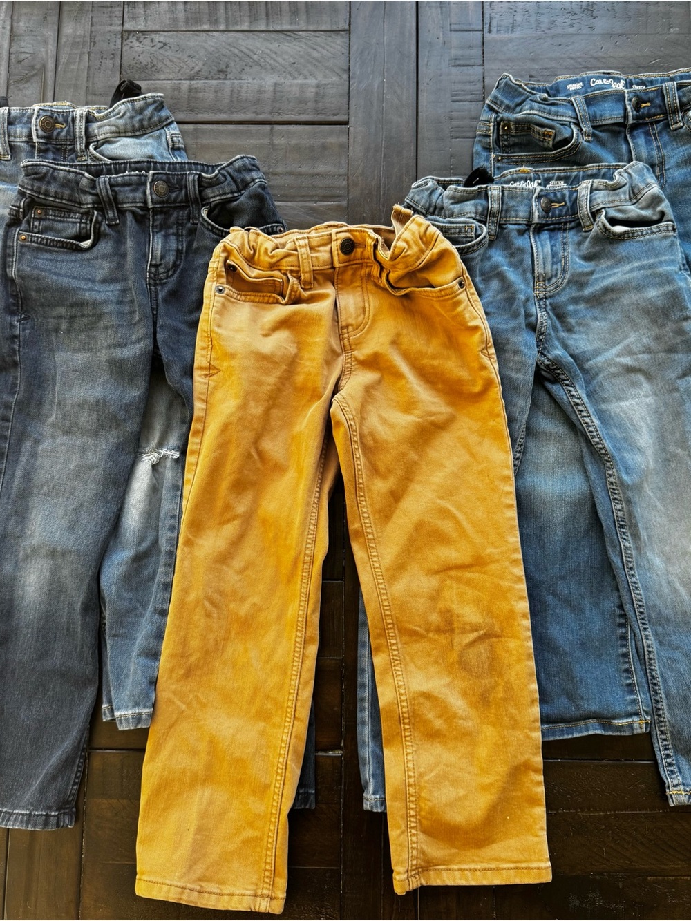 Cat & Jack boys jeans bundle - size 6